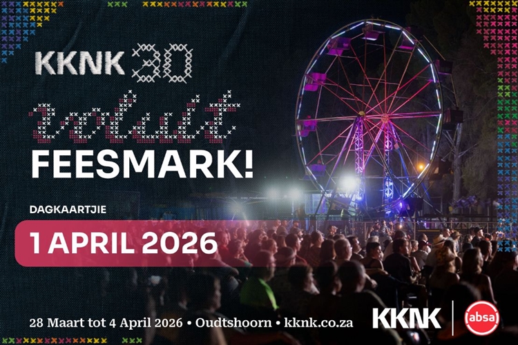 KKNK Feesmark: 1 April